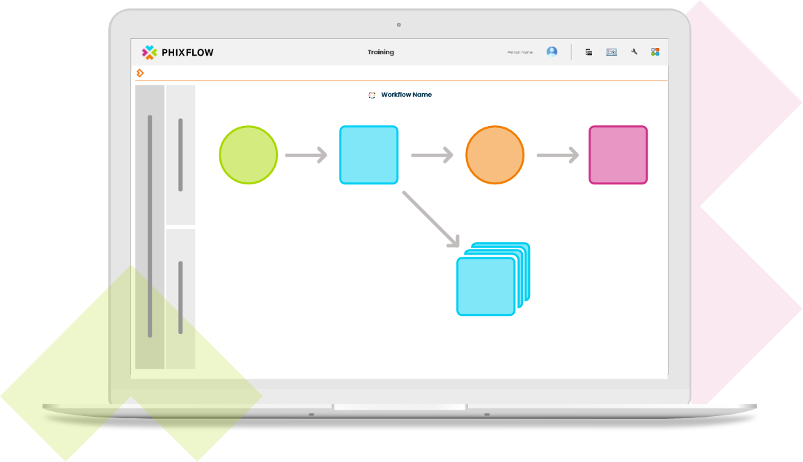 Create workflows and automation with PhixFlow