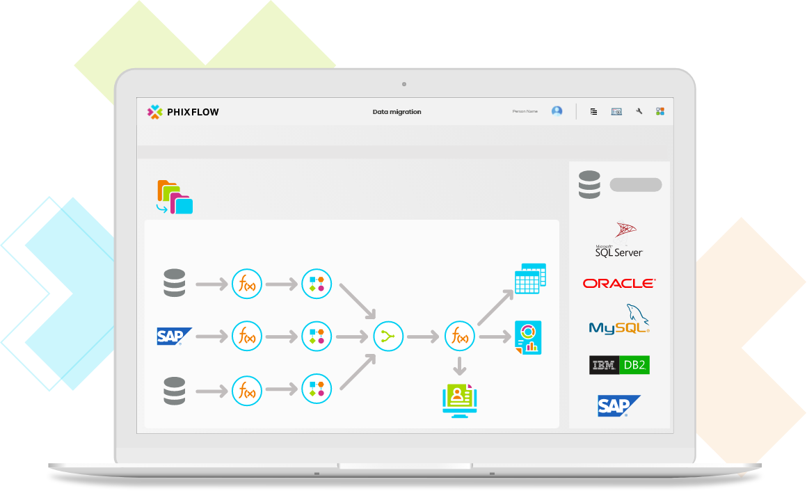 PhixFlow Low-Code Platform: Database Connectivity made easy